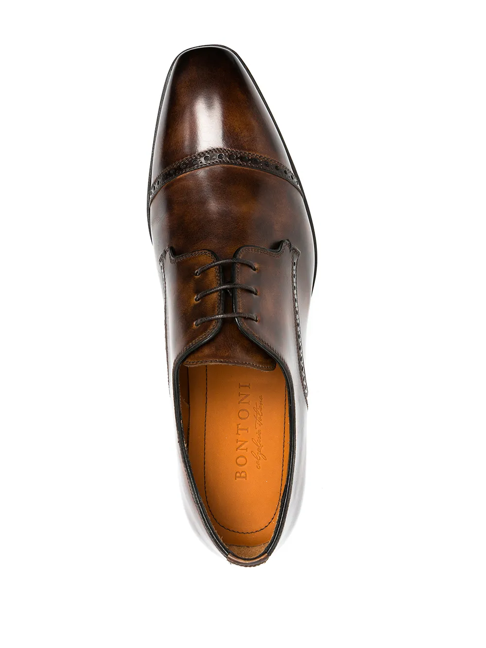 фото Bontoni туфли дерби на шнуровке
