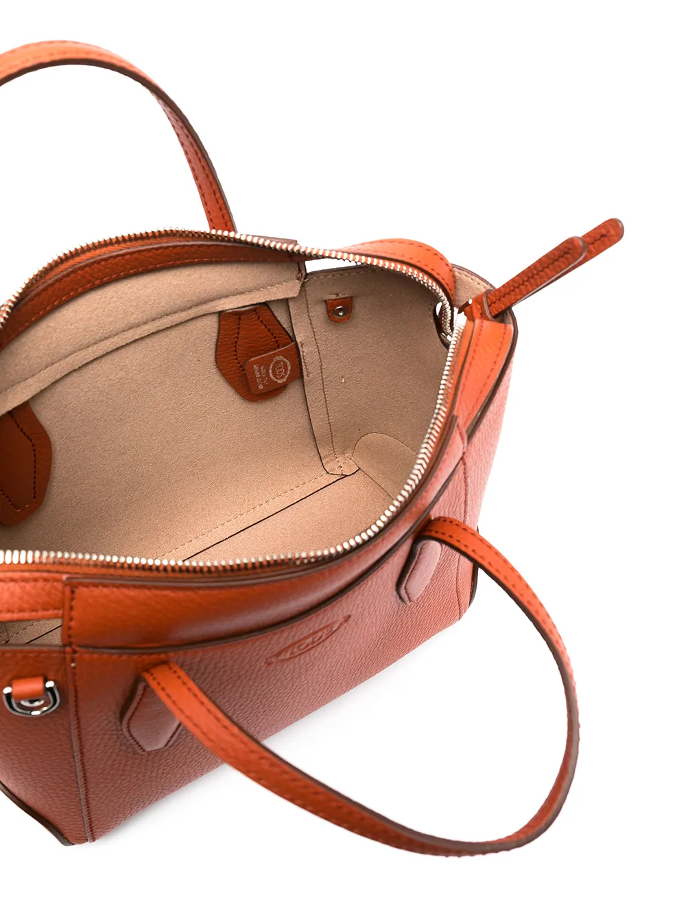 фото Tod's сумка-тоут с тисненым логотипом