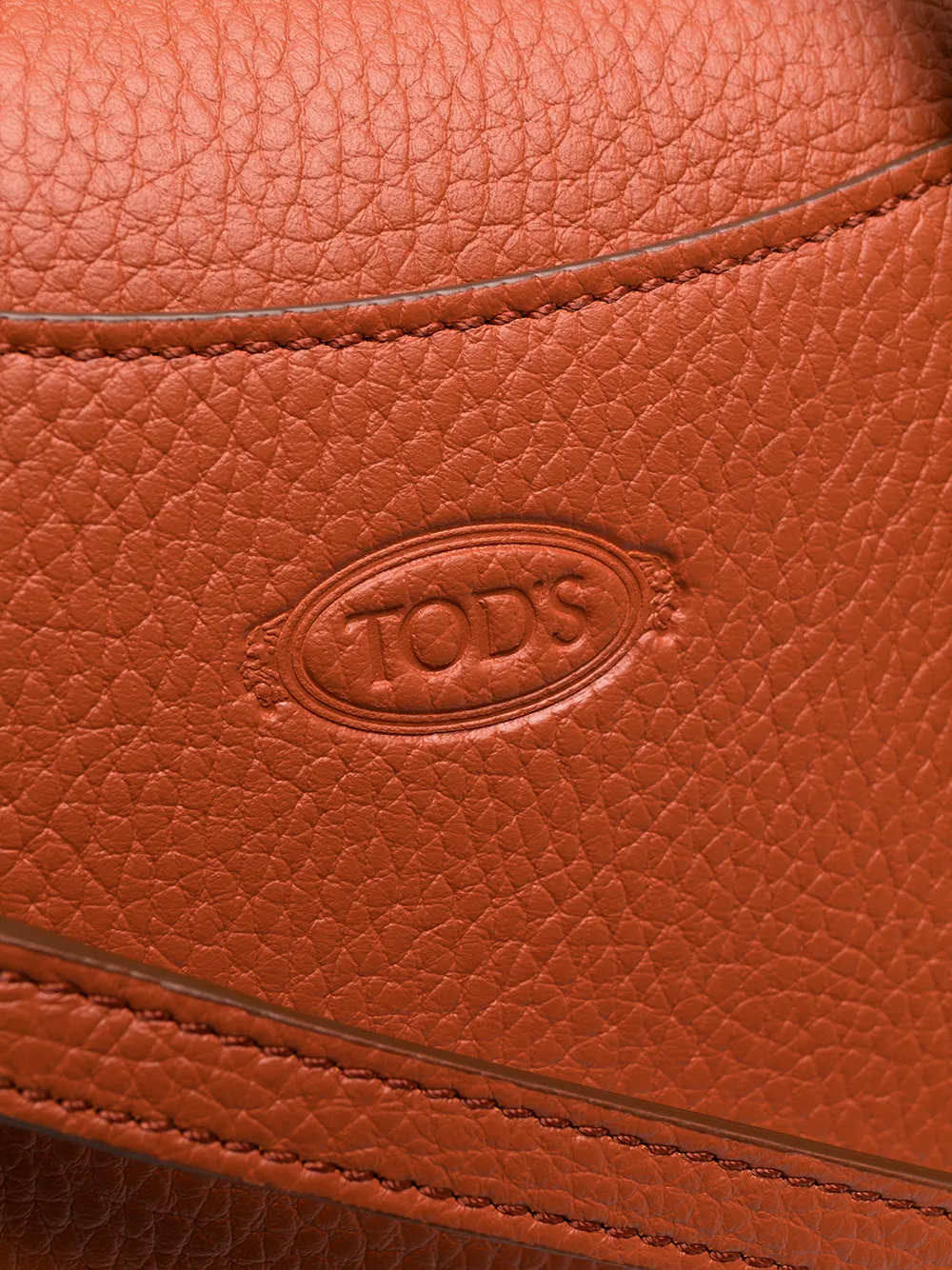 фото Tod's сумка-тоут с тисненым логотипом