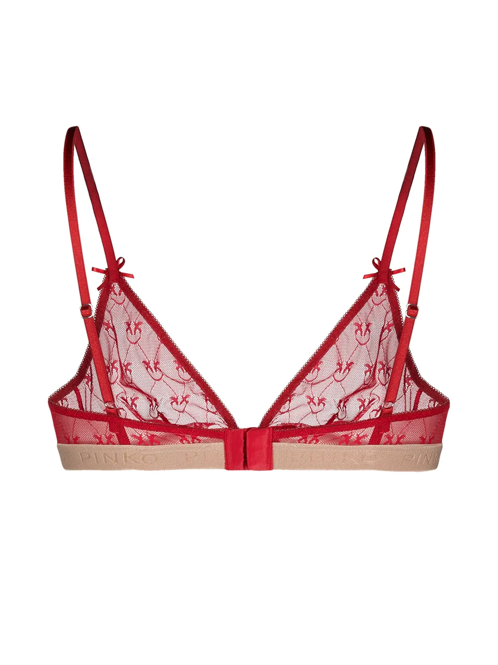 фото Pinko кружевной бюстгальтер с треугольными чашками
