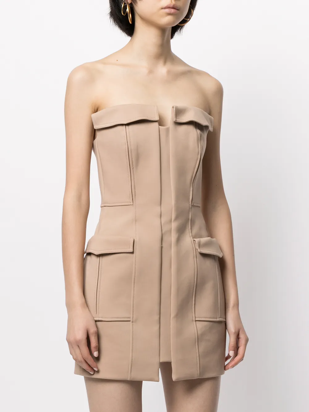 фото Dion lee платье мини с карманами
