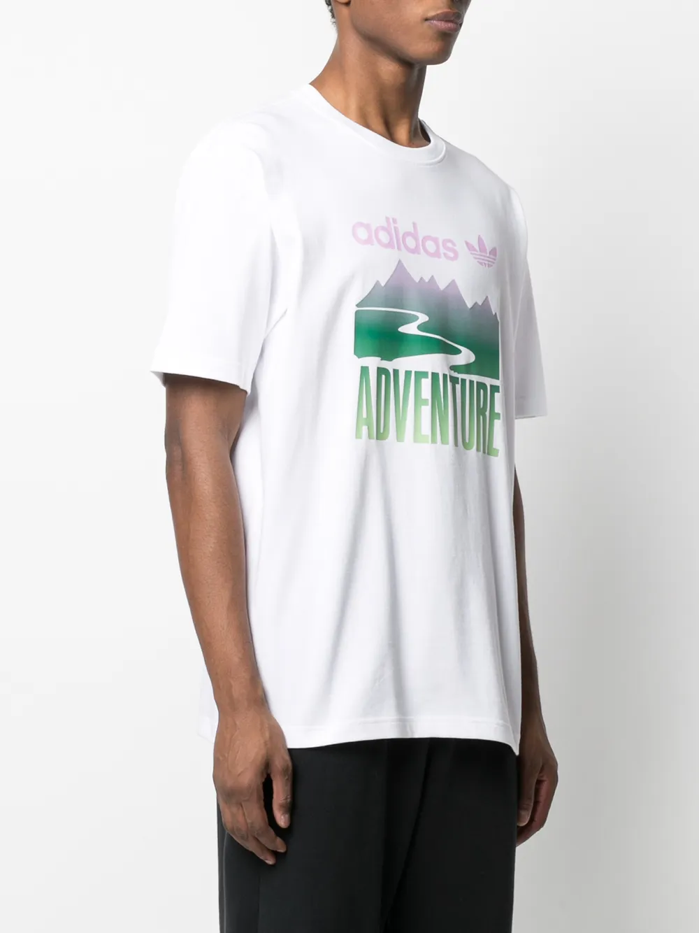 фото Adidas футболка с графичным принтом