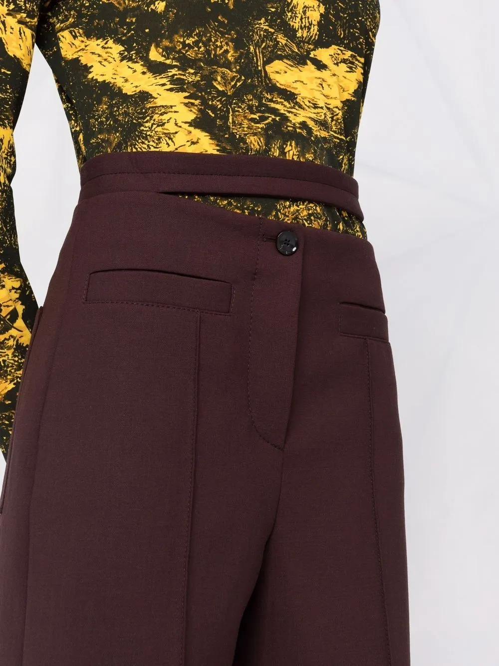 фото Proenza schouler брюки строгого кроя