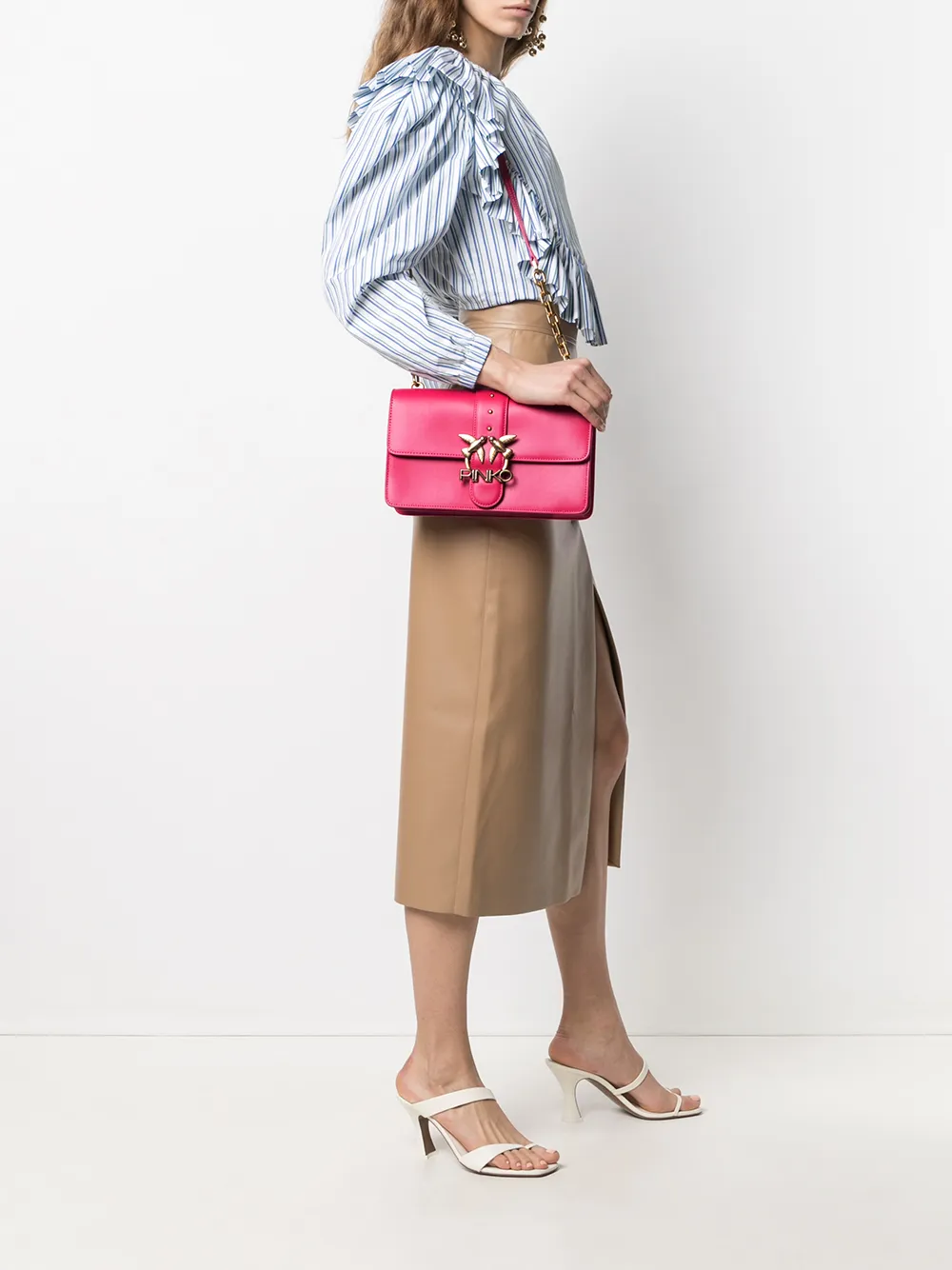 фото Pinko сумка через плечо love