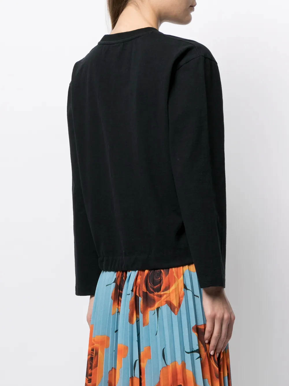 фото Dries van noten pre-owned толстовка с эластичным подолом