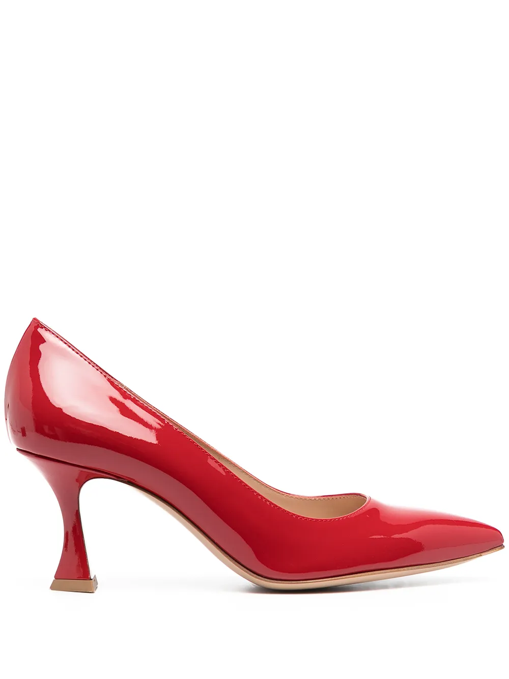 фото Gianvito rossi туфли-лодочки triangle 70
