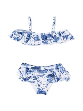 Monnalisa Ruffle Bikini Set Farfetch