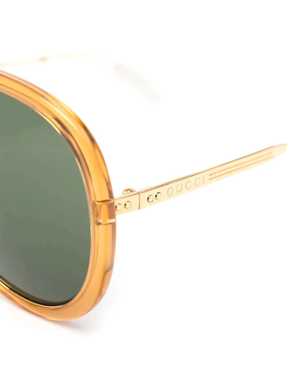 фото Gucci eyewear солнцезащитные очки с логотипом