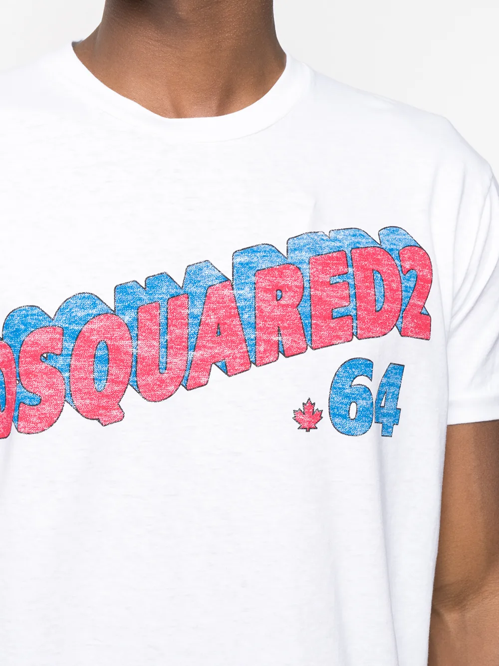фото Dsquared2 футболка с логотипом