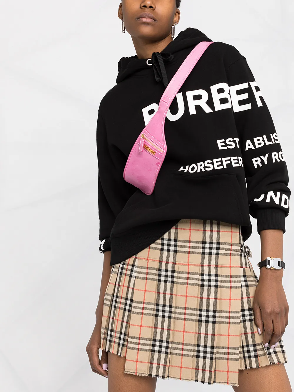 фото Burberry худи с принтом horseferry