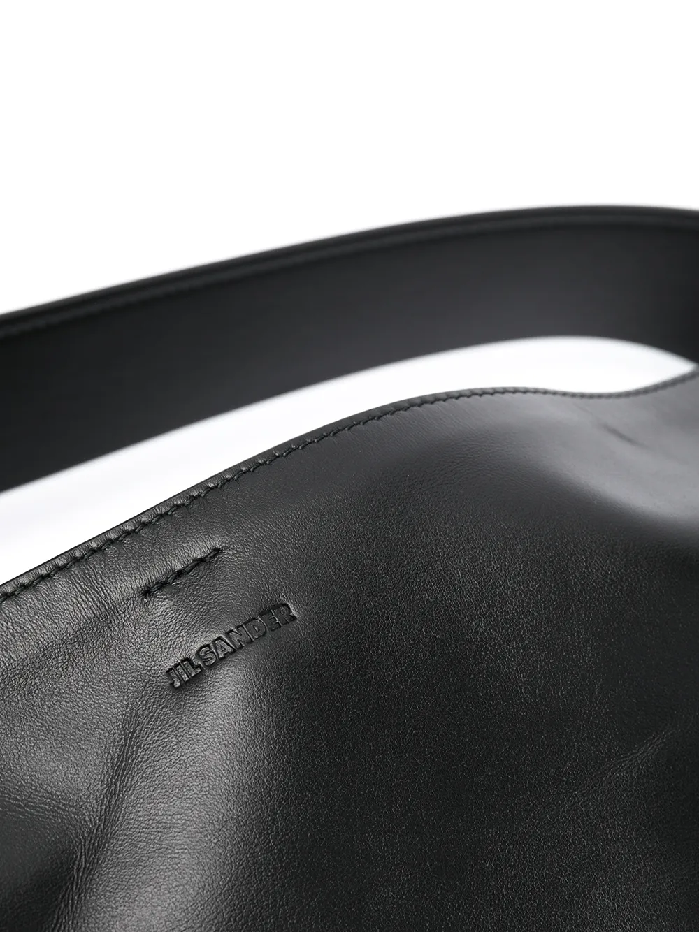фото Jil sander сумка-тоут с тисненым логотипом