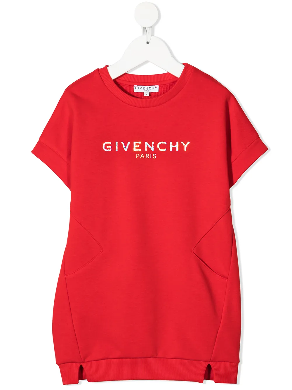 фото Givenchy kids платье-толстовка с логотипом