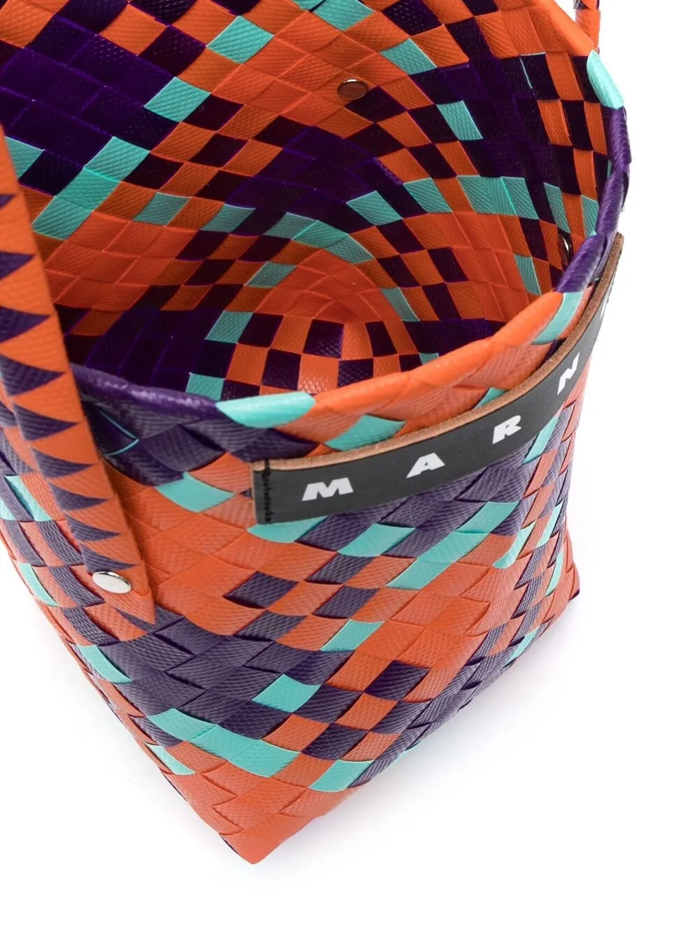 фото Marni market плетеная сумка pod