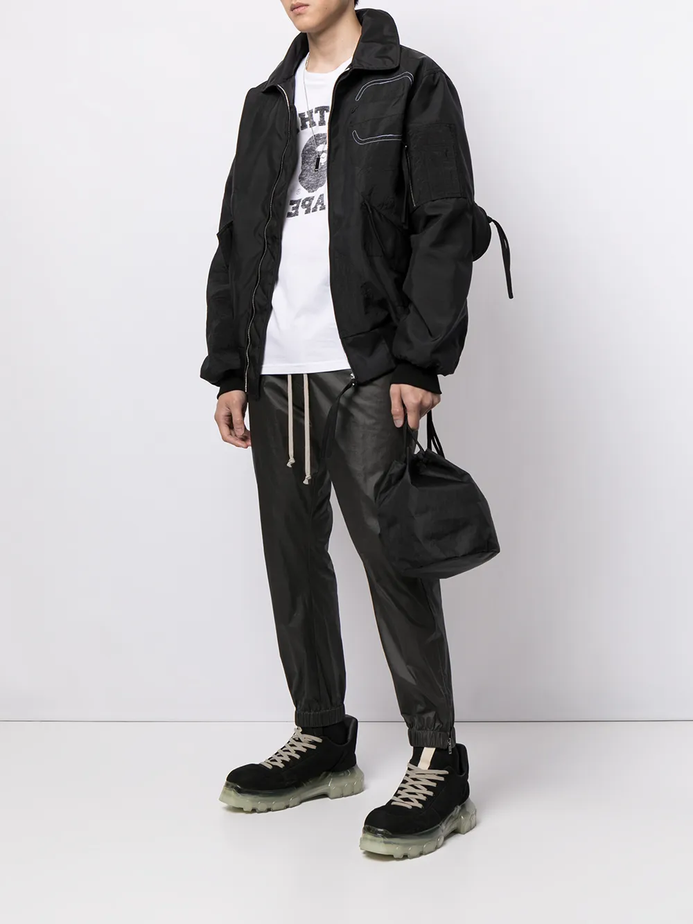 фото A bathing ape® толстовка с графичным принтом