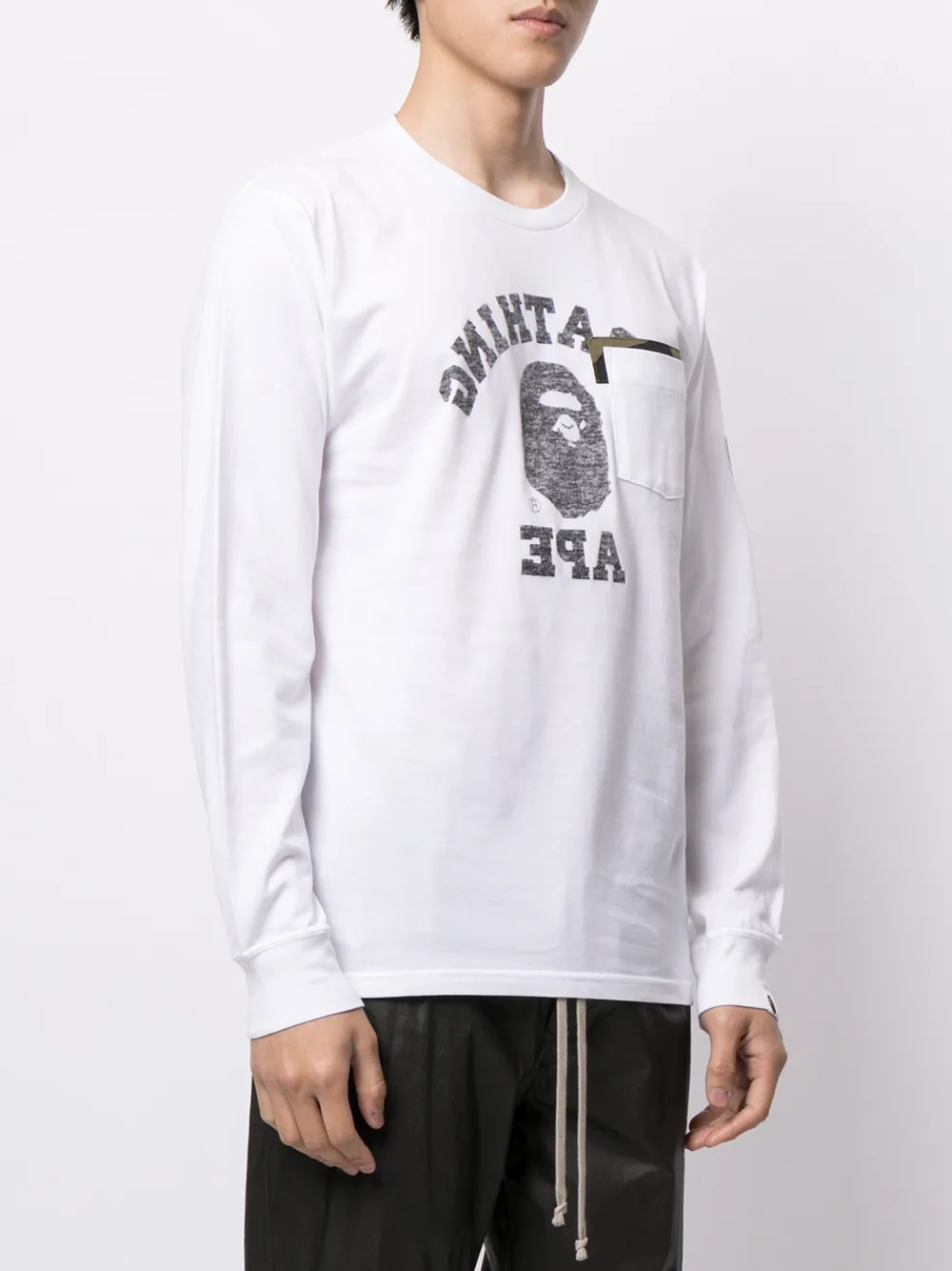фото A bathing ape® толстовка с графичным принтом