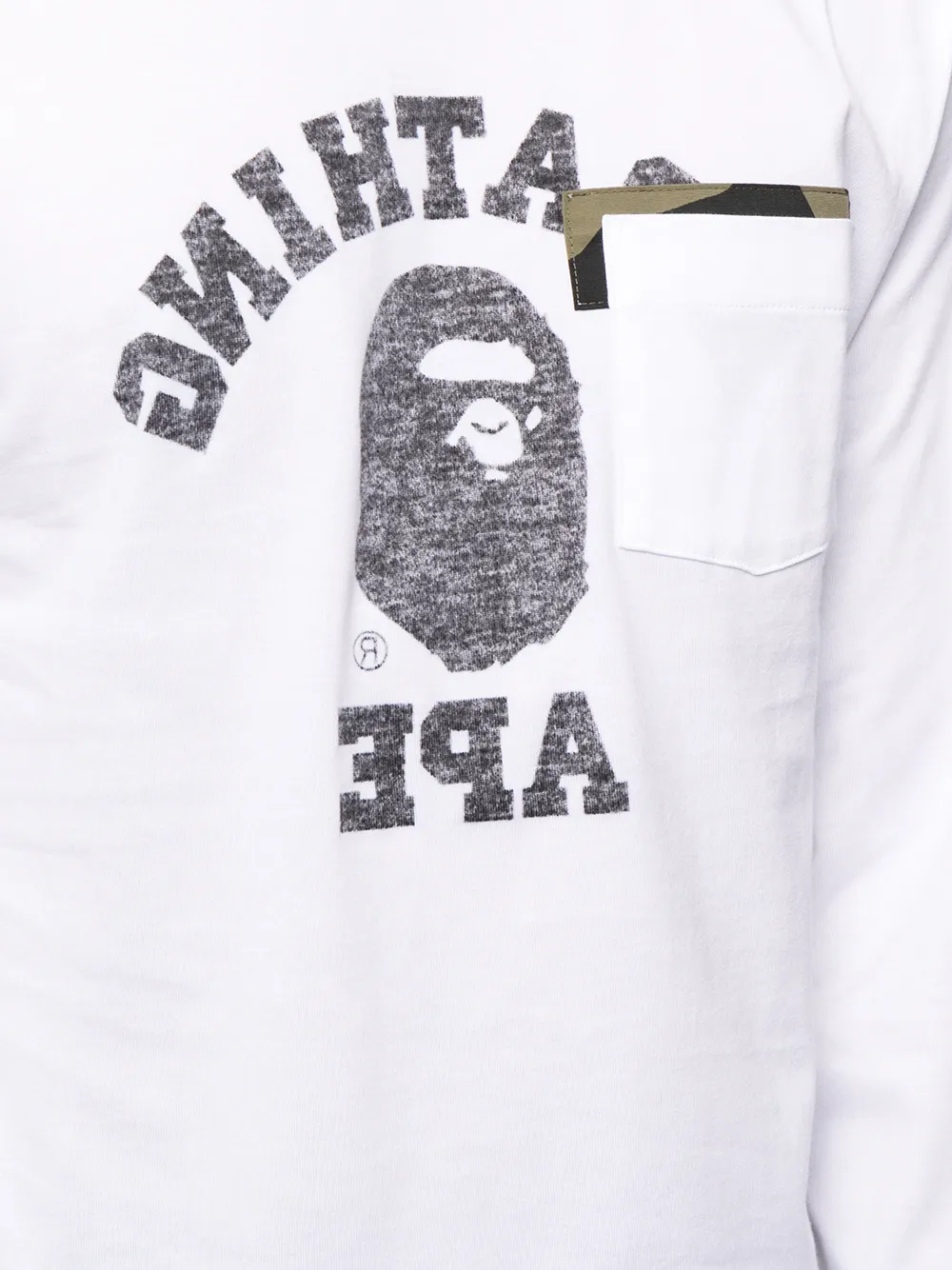 фото A bathing ape® толстовка с графичным принтом