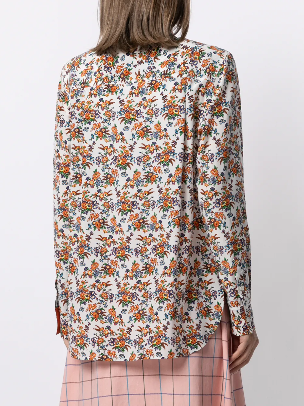 фото Paul smith рубашка mabel с цветочным принтом