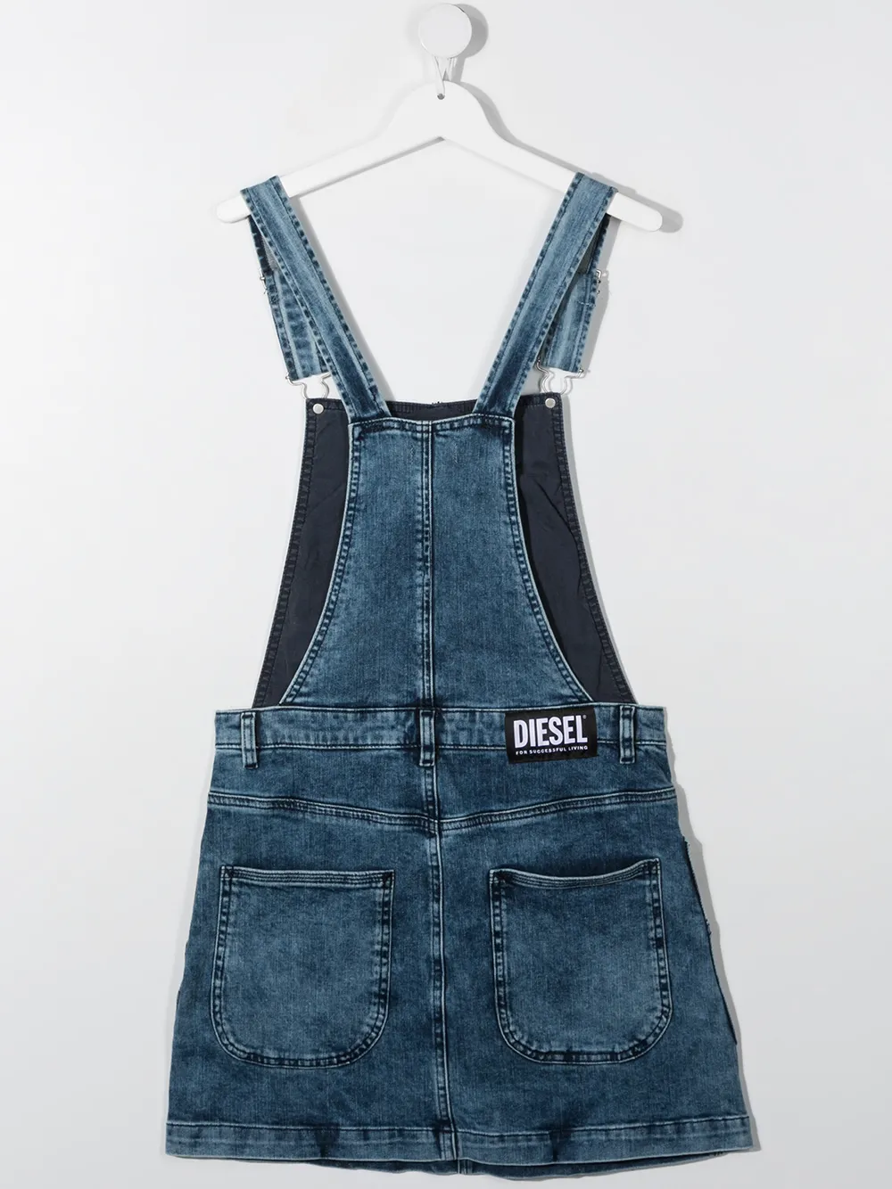 фото Diesel kids комбинезон с эффектом потертости