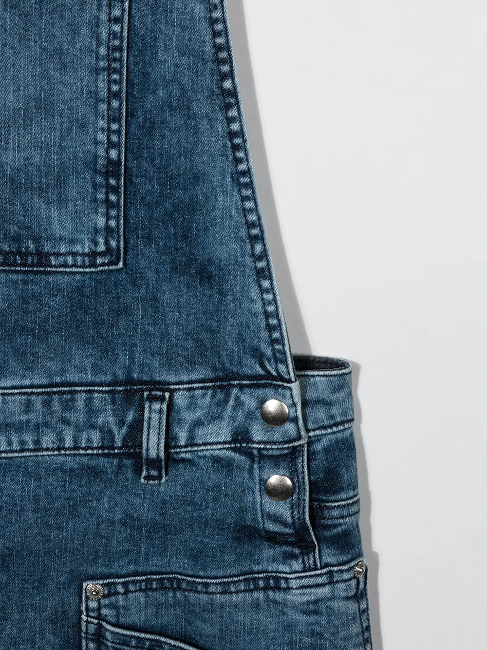 фото Diesel kids комбинезон с эффектом потертости