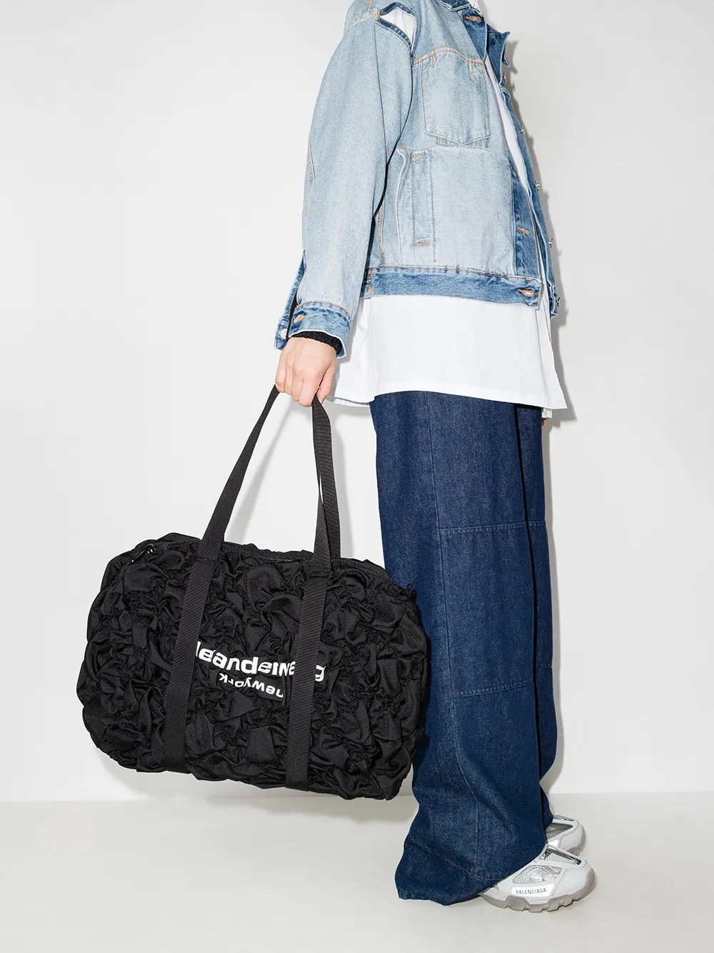 фото Alexander wang дорожная сумка rebound со сборками