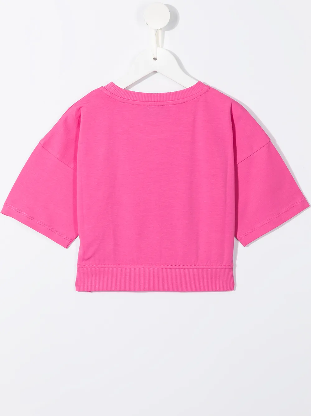 фото Moschino kids футболка teddy с логотипом