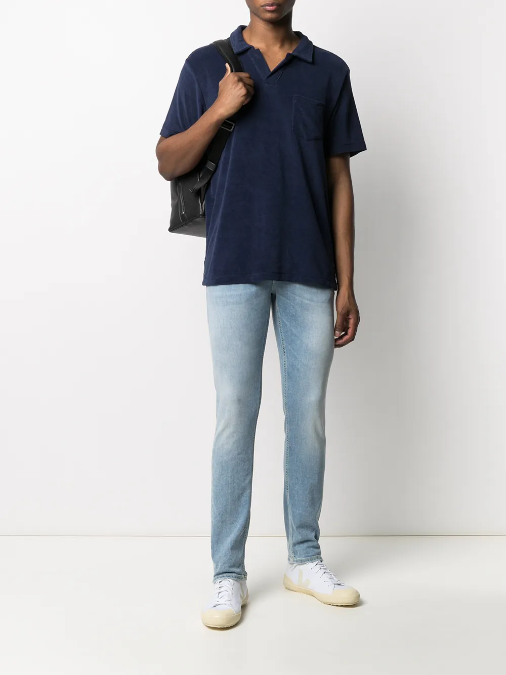 фото Polo ralph lauren рубашка поло с вышитым логотипом