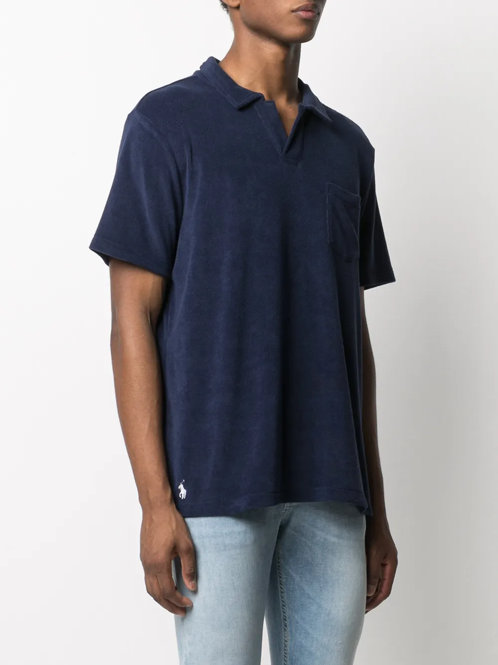 фото Polo ralph lauren рубашка поло с вышитым логотипом