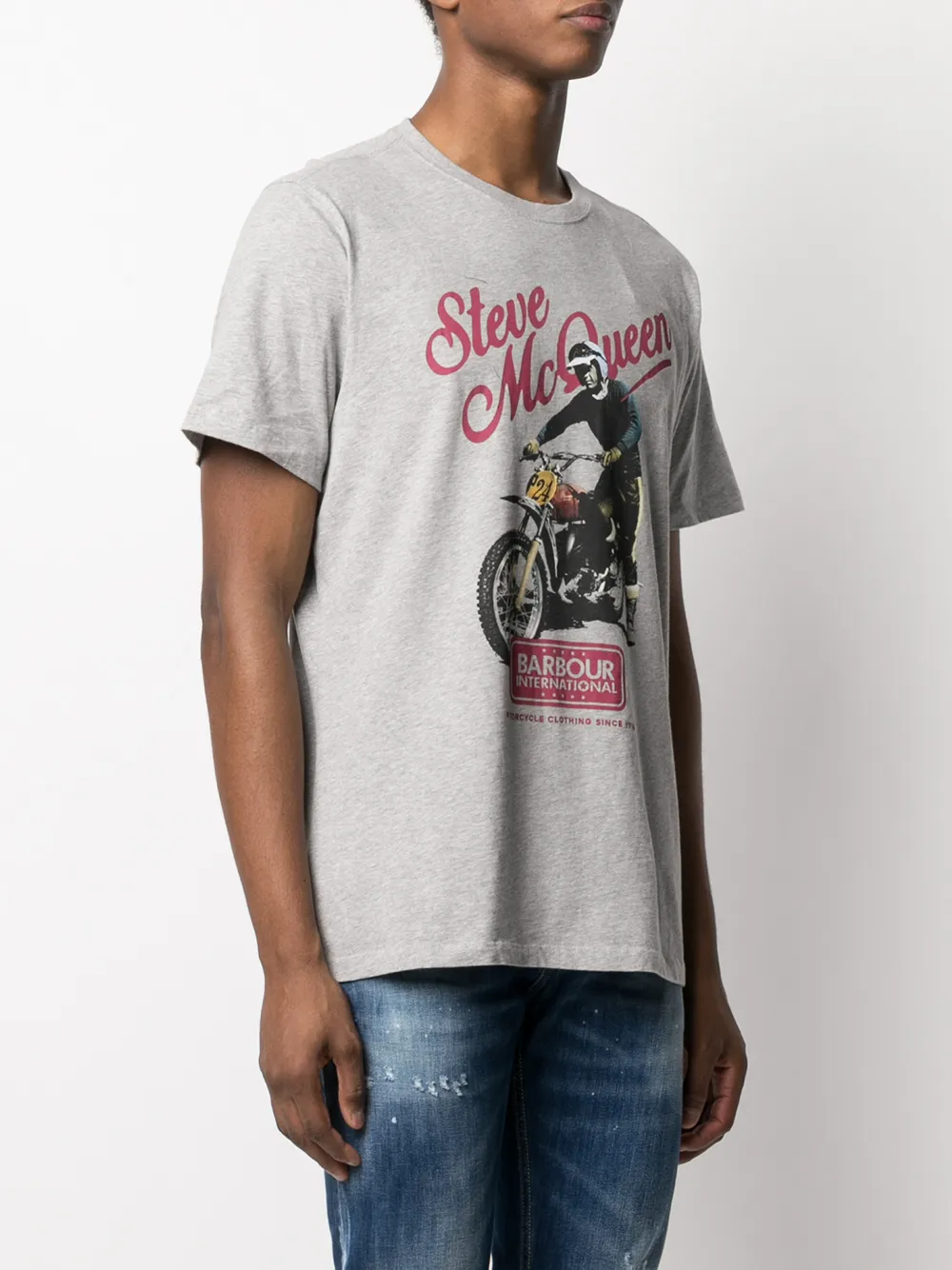 фото Barbour by steve mc queen футболка с принтом