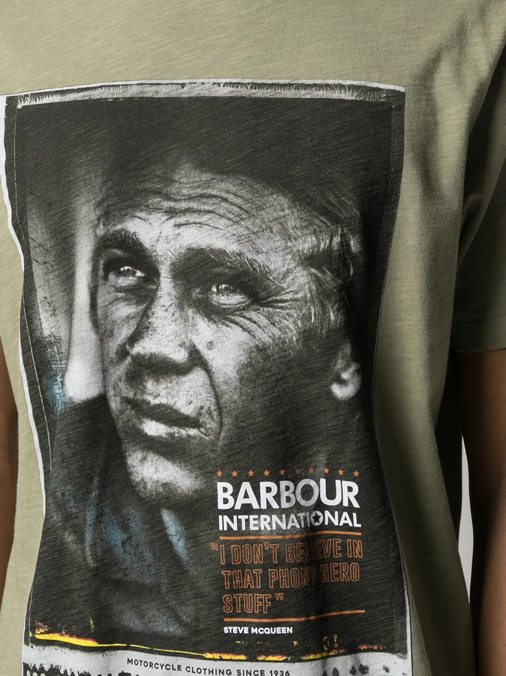 фото Barbour by steve mc queen футболка с принтом