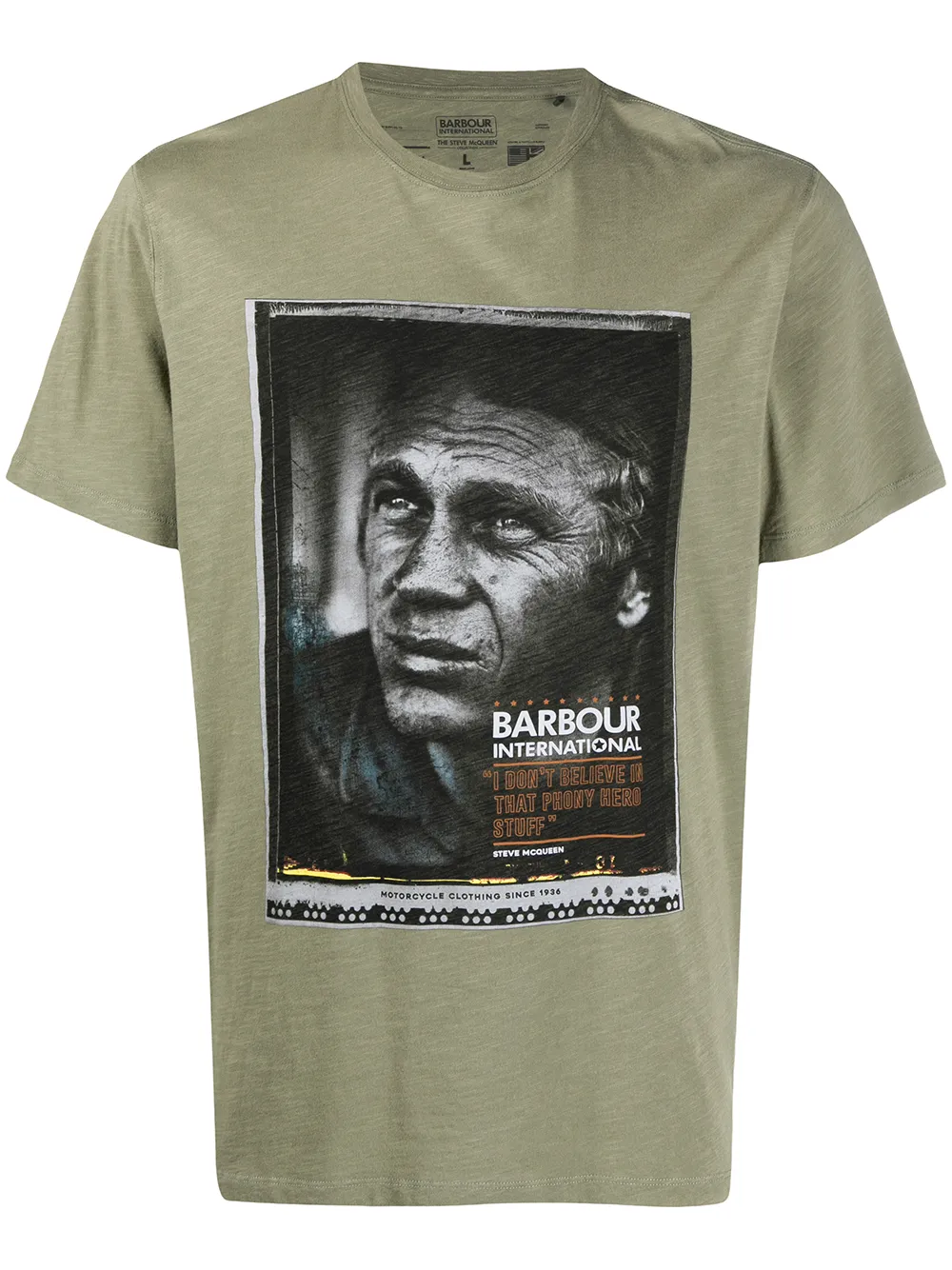 фото Barbour by steve mc queen футболка с принтом