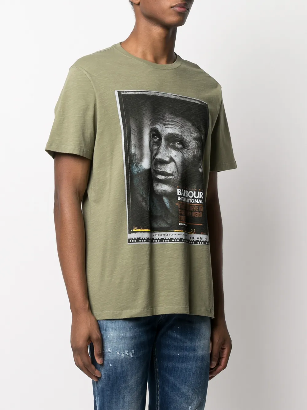 фото Barbour by steve mc queen футболка с принтом
