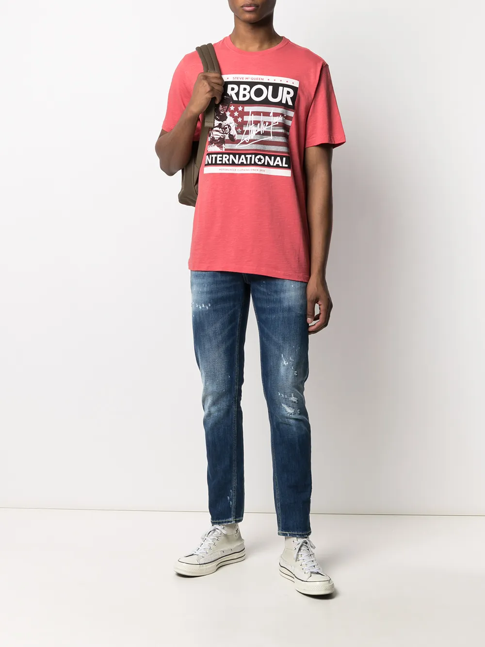фото Barbour by steve mc queen футболка с принтом