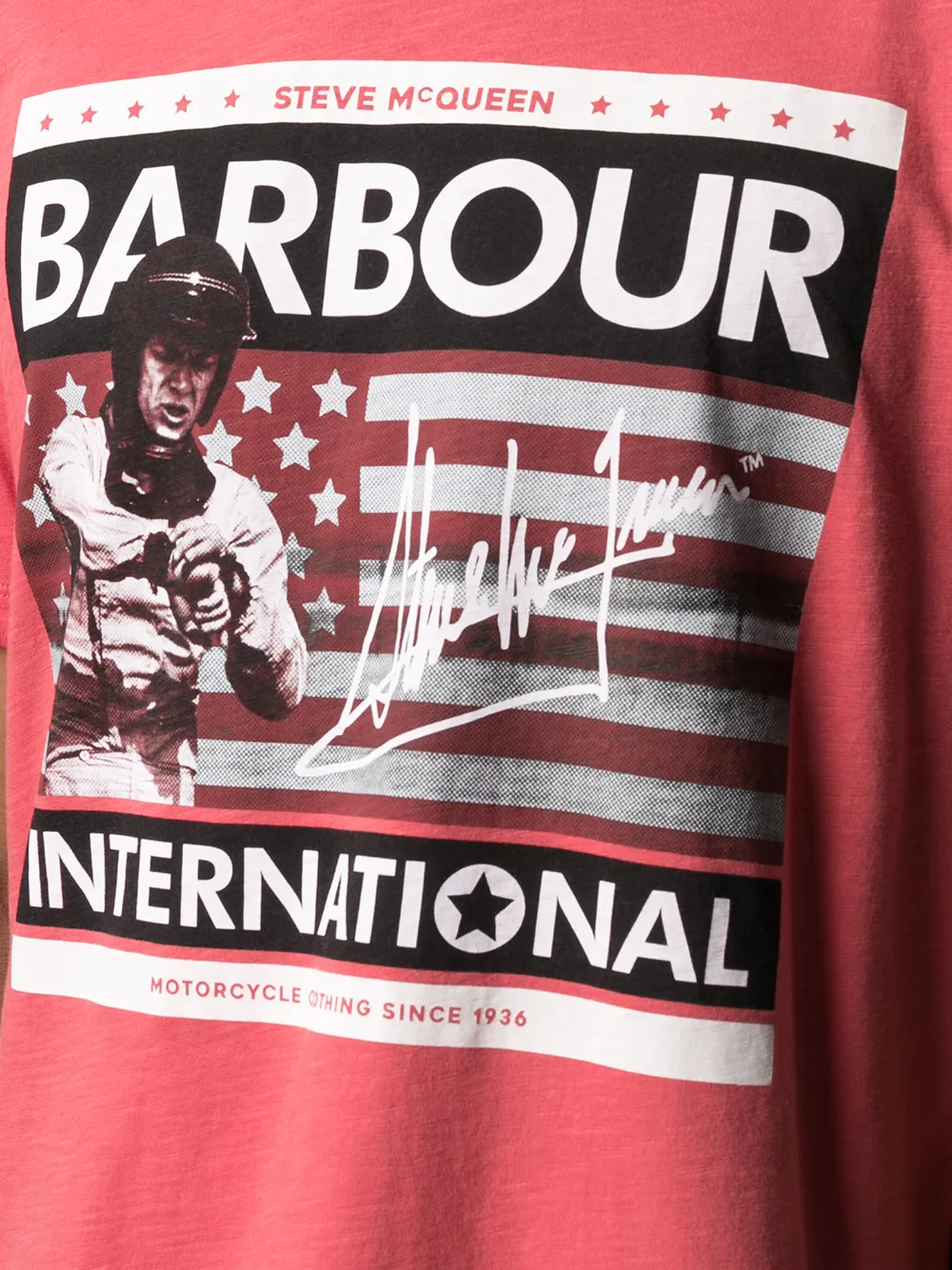фото Barbour by steve mc queen футболка с принтом