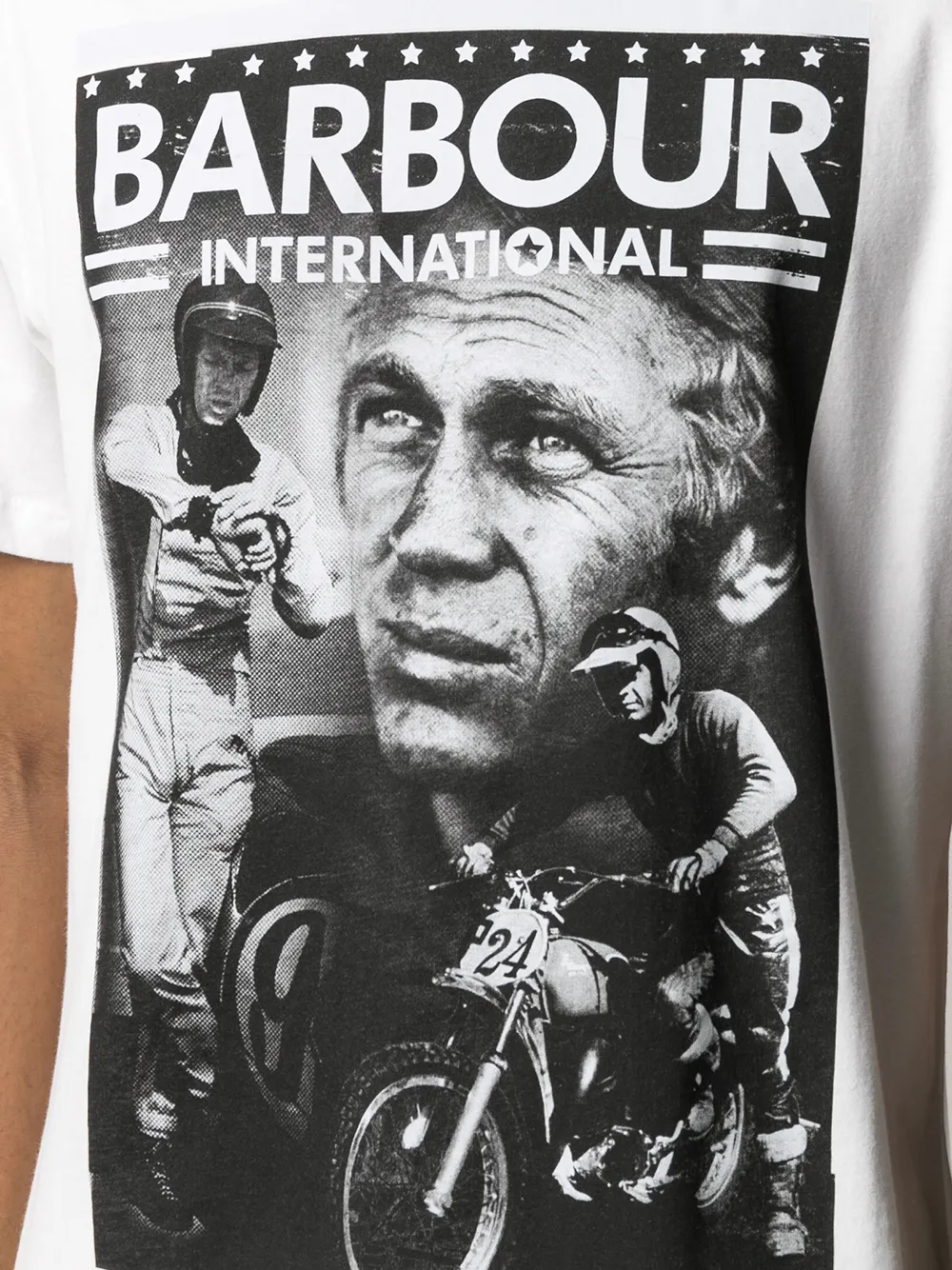 фото Barbour by steve mc queen футболка с принтом