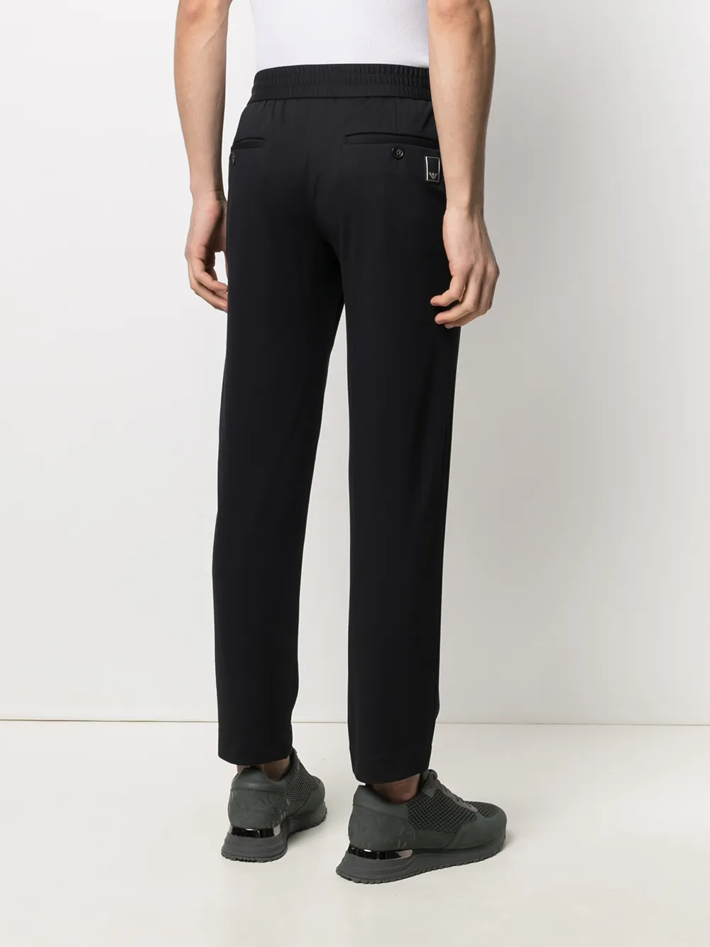 фото Emporio armani брюки с эластичным поясом и складками