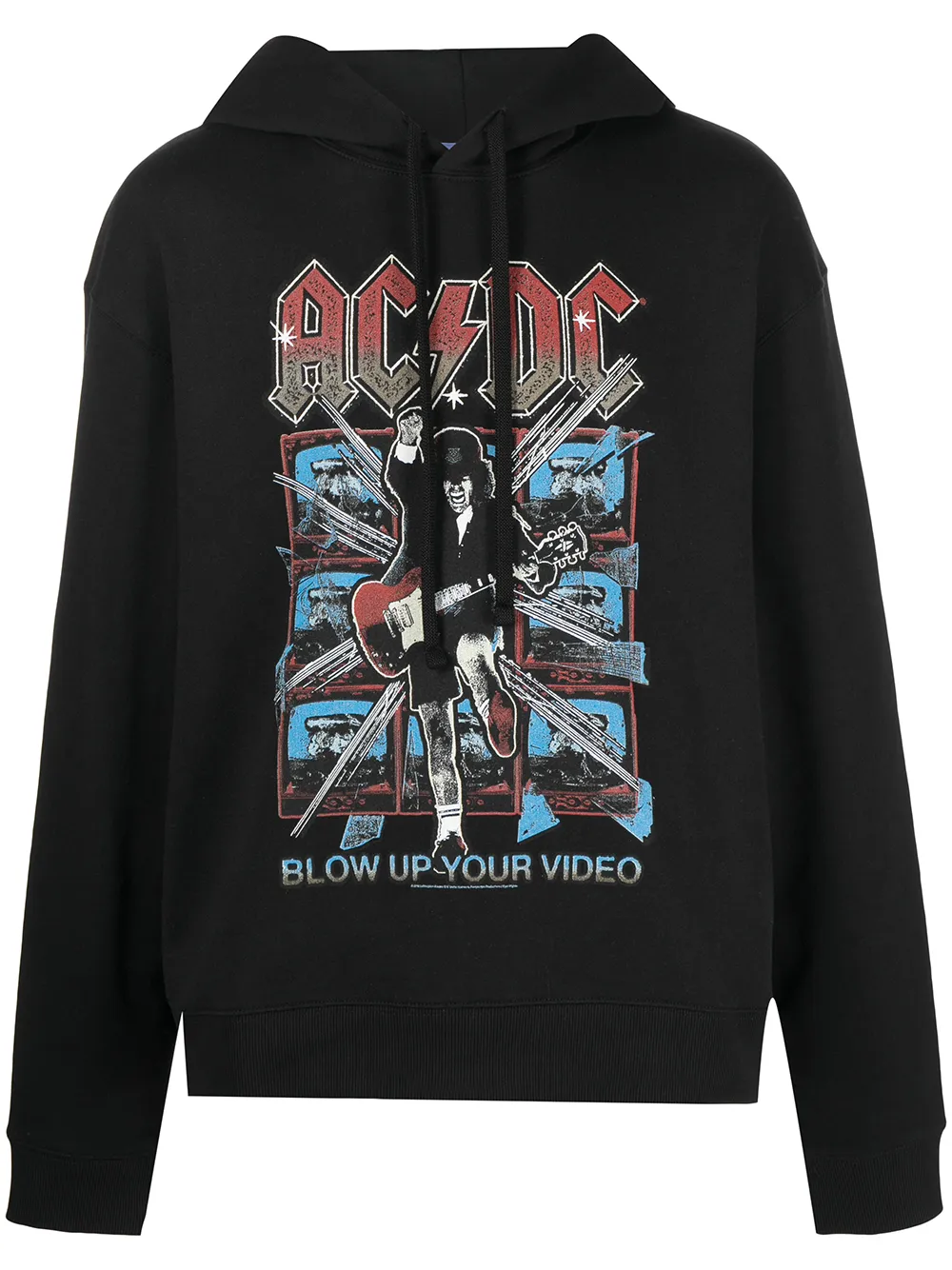 фото Ih nom uh nit худи с принтом acdc