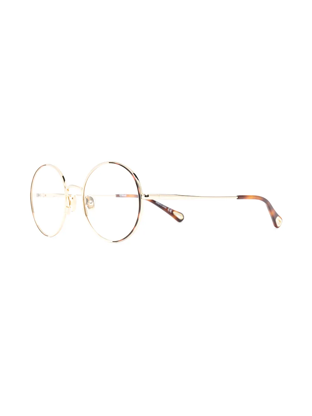 фото Chloé eyewear очки в круглой оправе