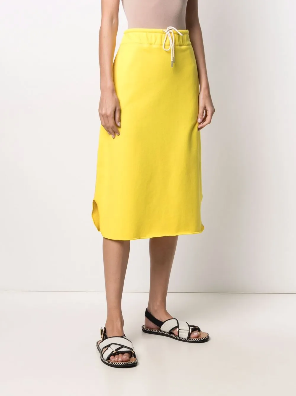 фото Jil sander юбка миди с кулиской