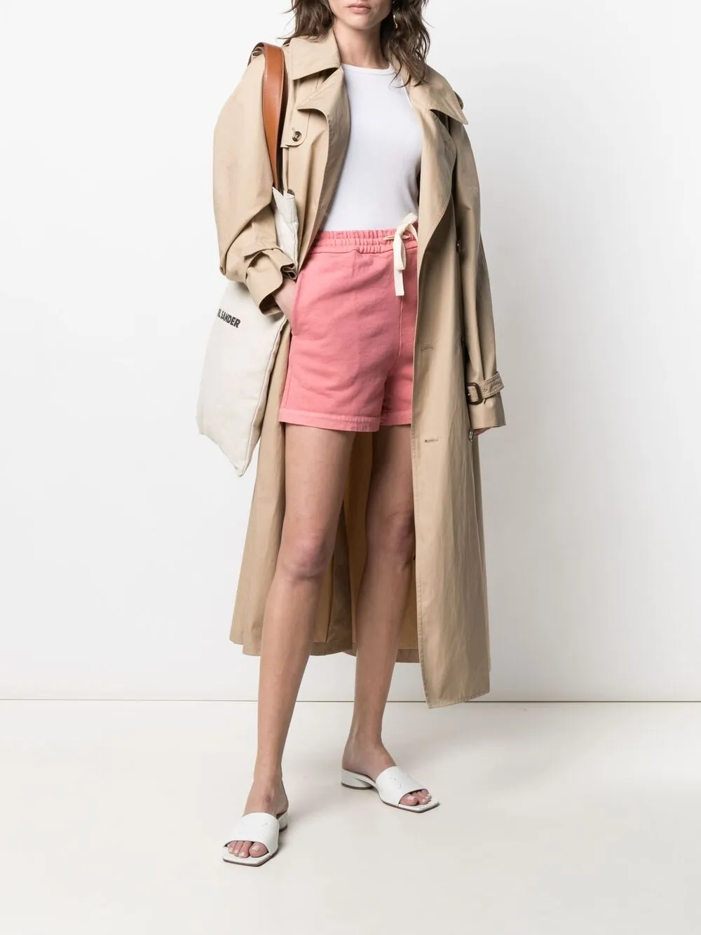 фото Jil sander шорты с эластичным поясом