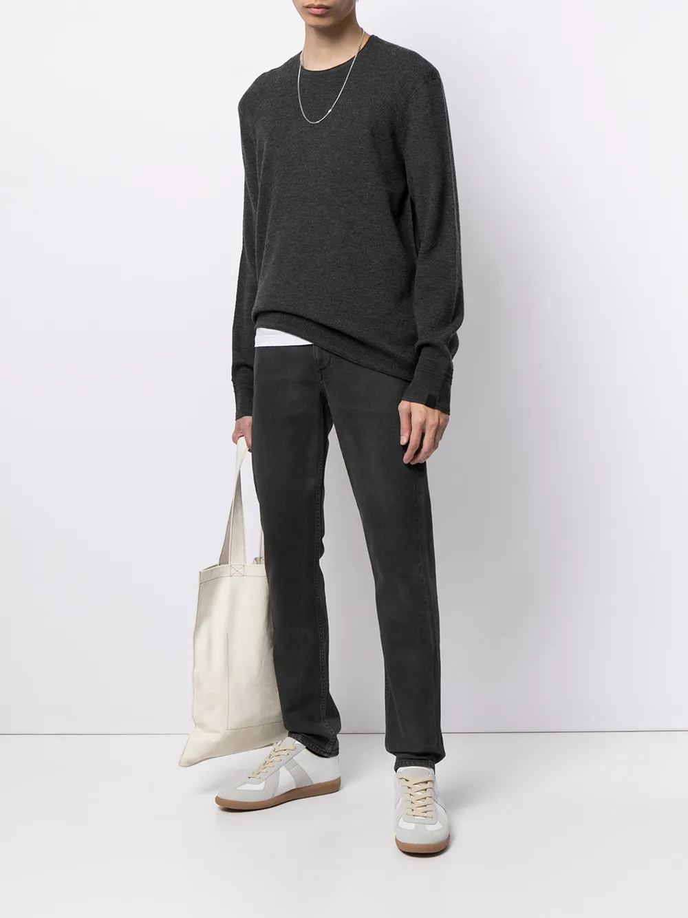 фото Rag & bone футболка collin с длинными рукавами