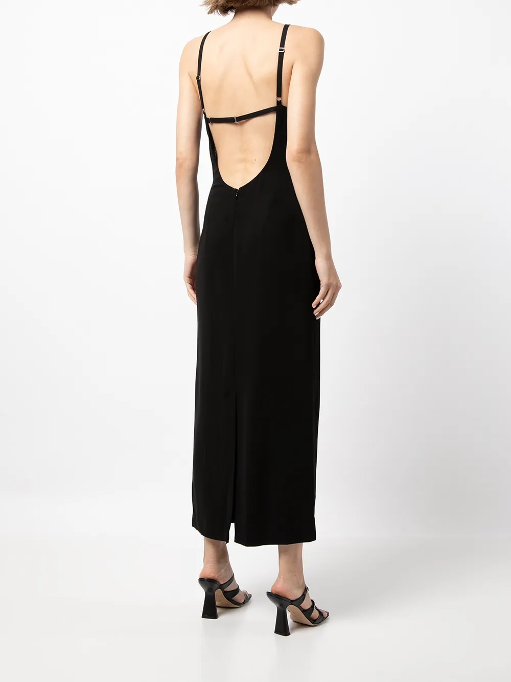 фото Dion lee драпированное платье-комбинация