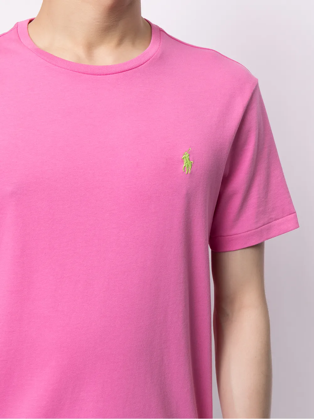 фото Polo ralph lauren футболка с вышивкой polo pony