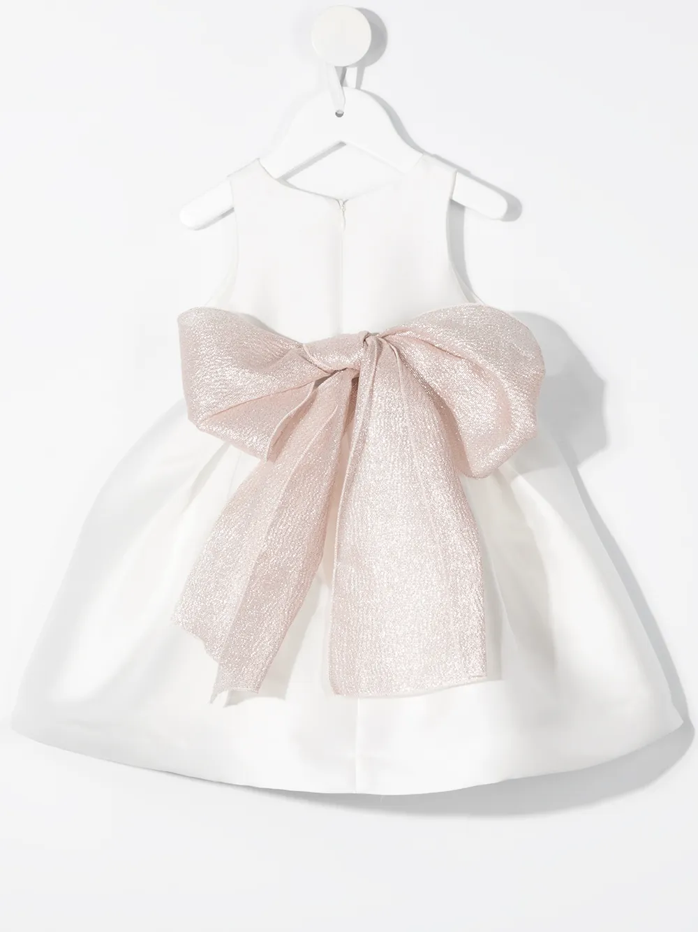 фото Mimilù расклешенное платье с цветочной аппликацией