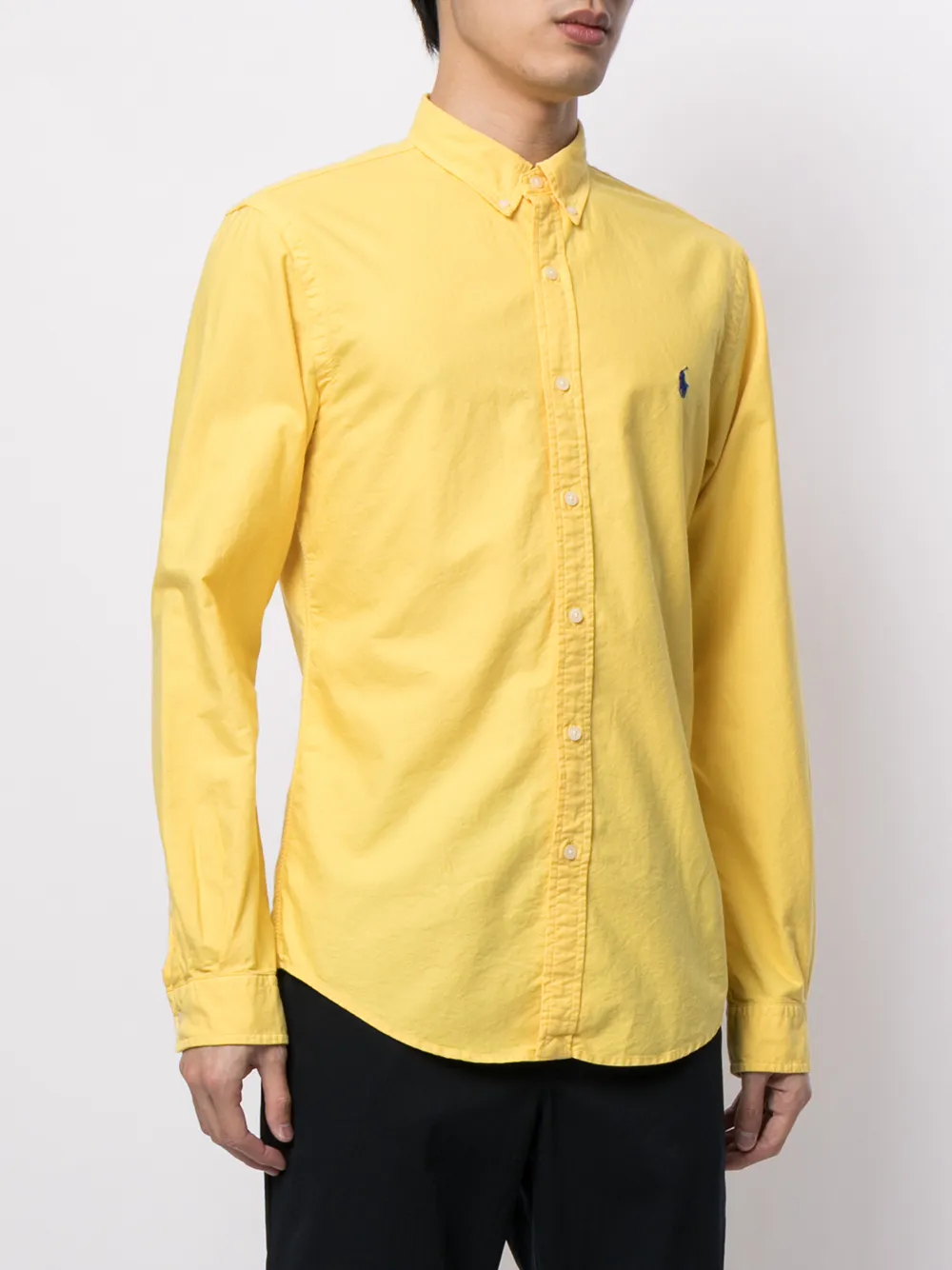 фото Polo ralph lauren рубашка с вышивкой polo pony