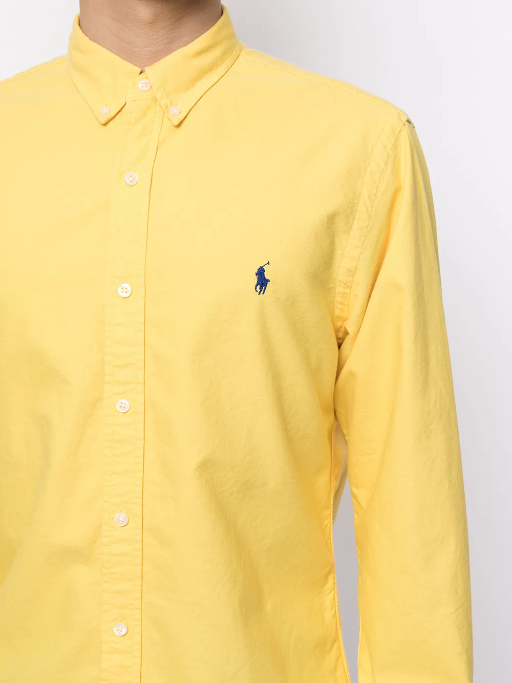 фото Polo ralph lauren рубашка с вышивкой polo pony