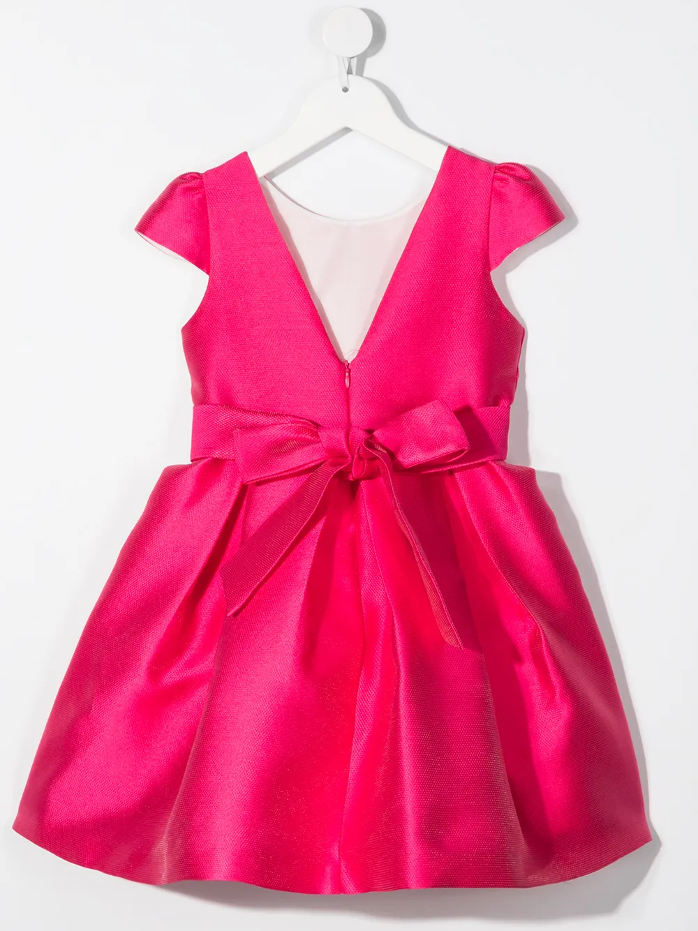 фото Mimilù расклешенное платье с цветочной аппликацией