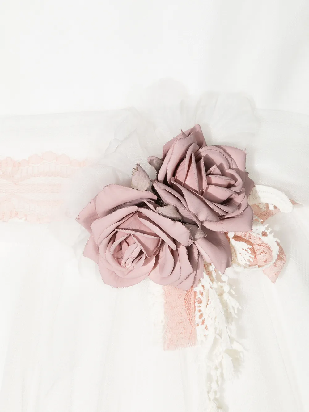 фото Mimilù платье с цветочным декором