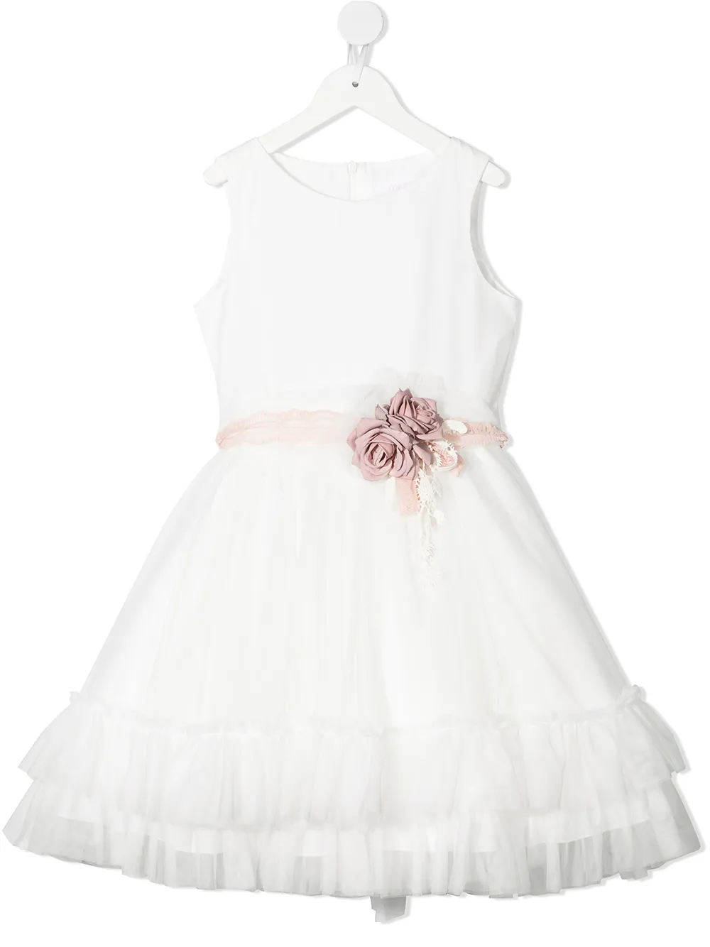 фото Mimilù платье с цветочным декором