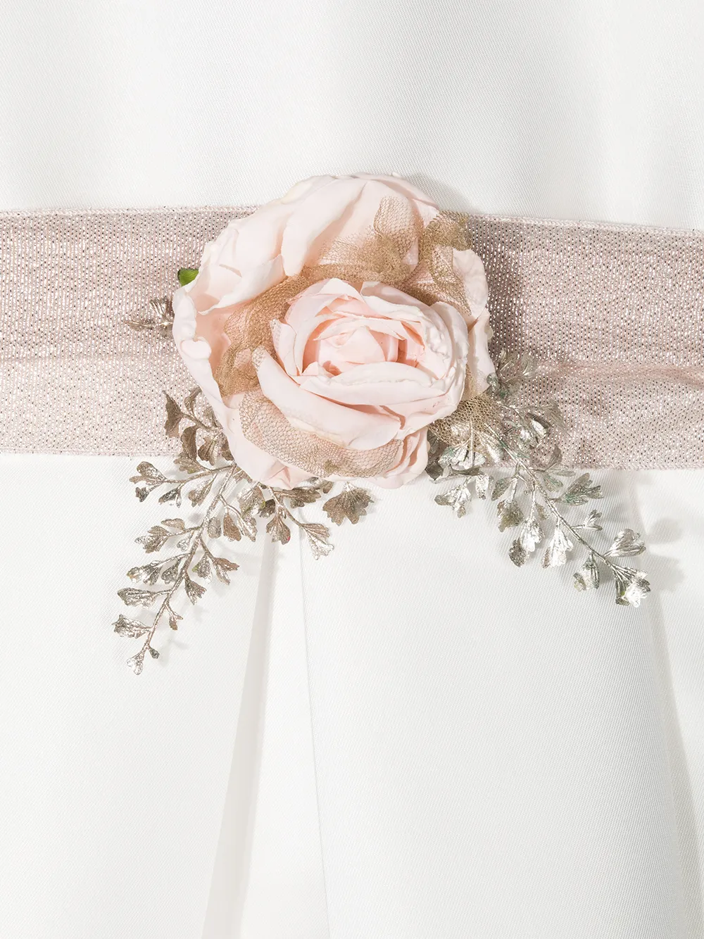 фото Mimilù платье с цветочным декором