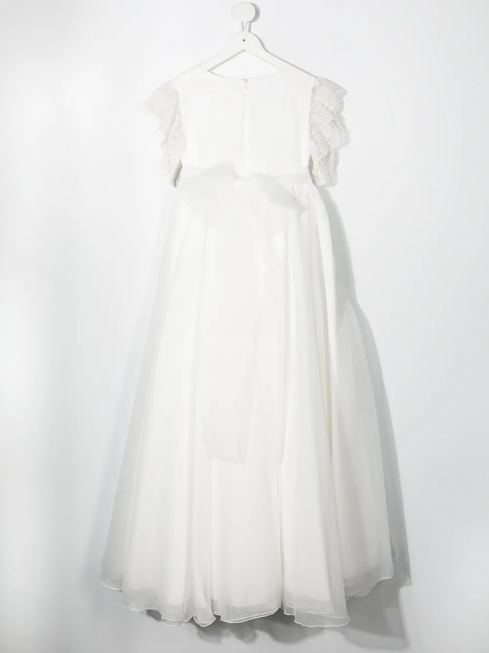 фото Mimilù платье а-силуэта с цветочной аппликацией